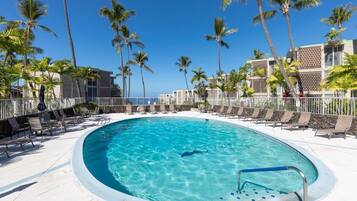 Condo, 1 King Bed with Sofa bed (Alii Villas#320 Remodeled Top Floor &) | Pool | A heated pool
