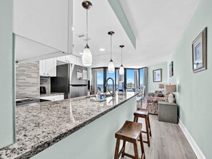 Condo, 1 Queen Bed with Sofa bed (Sunbird 309E) | Private kitchen | Oven, toaster