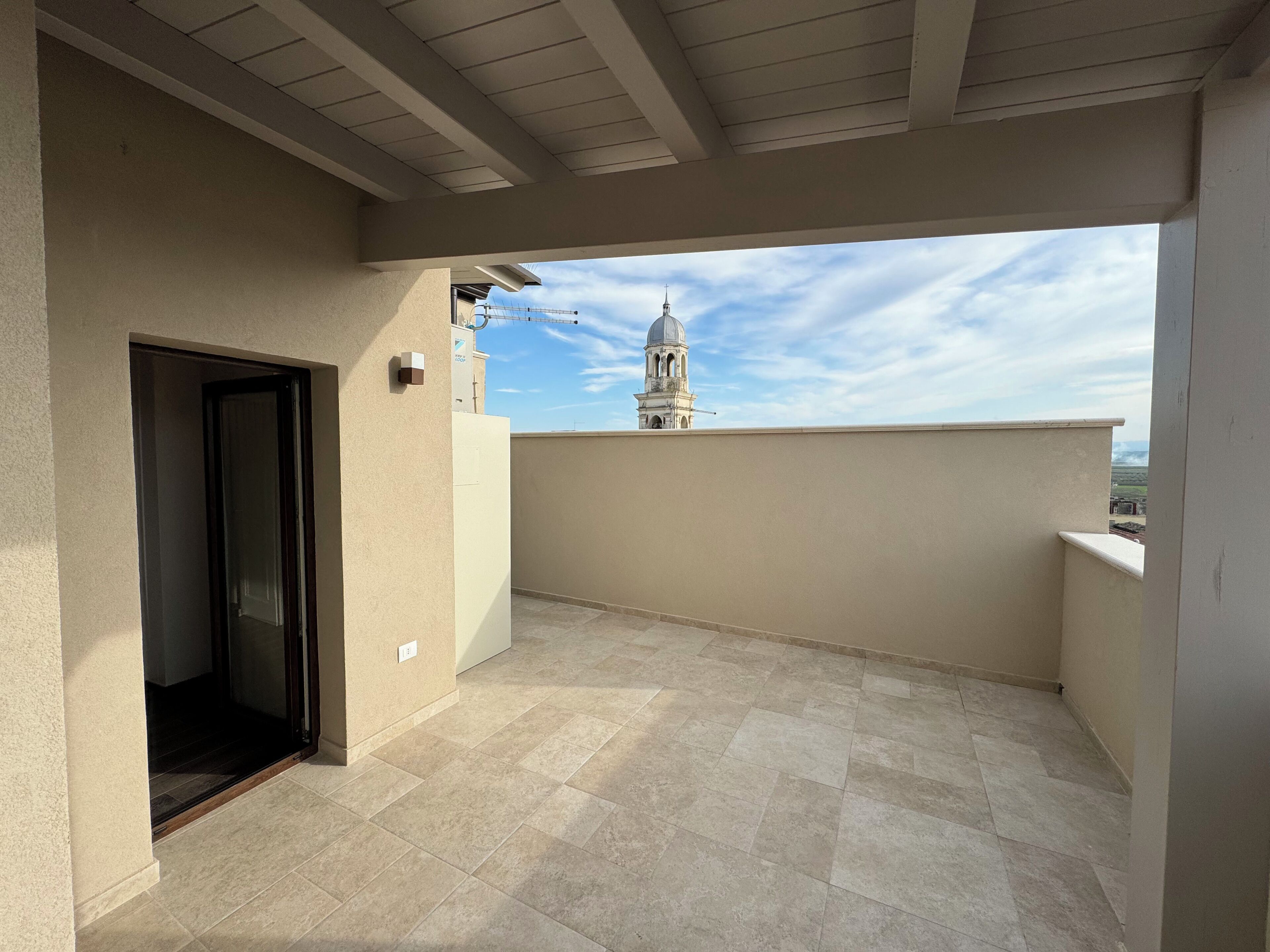 Terraza en la azotea