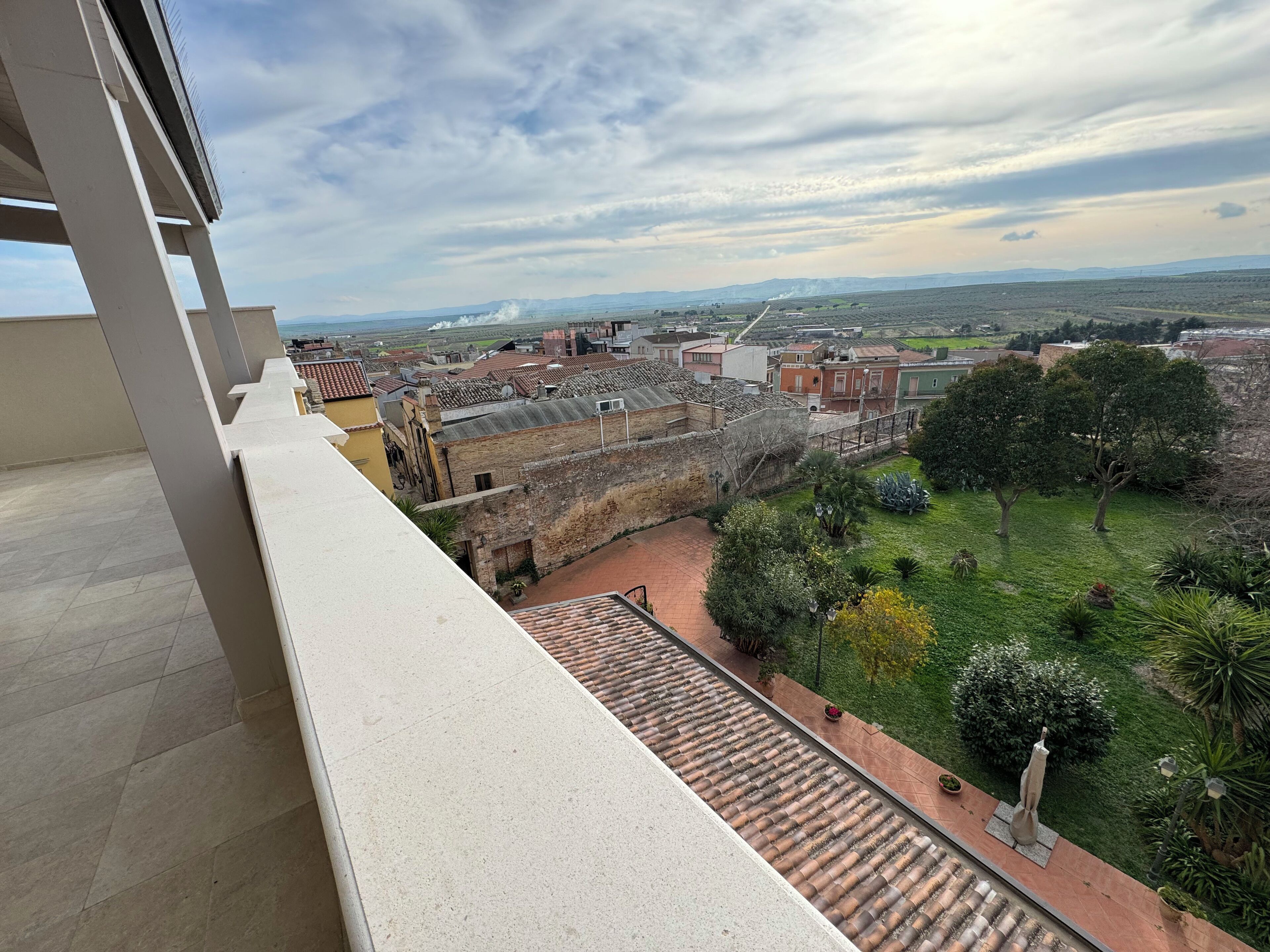 Terrasse sur le toit