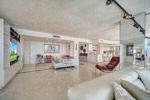 Condo, Multiple Beds (Sherwin Condominium 1801) | Living area - Sherwin Condominium 1801 (Daytona Beach Shores)