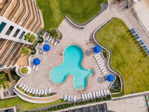 Condo, Multiple Beds (Sherwin Condominium 1801) | Pool | A heated pool - Sherwin Condominium 1801 (Daytona Beach Shores)