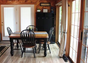Dining -  Maine lake view home with water access (Standish)