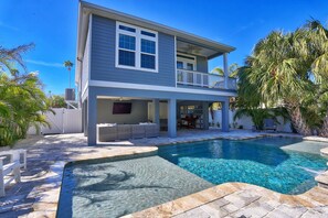 House, Multiple Beds (Beach Bound) | Pool | A heated pool - Beach Bound (Indian Rocks Beach)