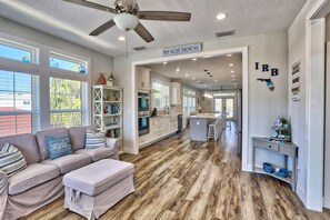 House, Multiple Beds (Beach Bound) | Living area - Beach Bound (Indian Rocks Beach)