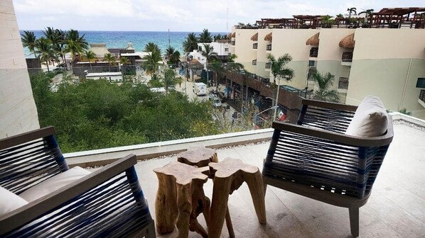 Apartment, 1 King-Bett (OCD35- Luxury Condo with Ocean view) | Terrasse/Patio