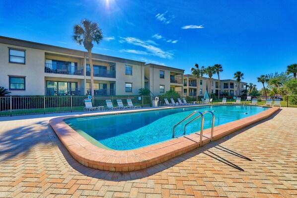 Apartment, Mehrere Betten (Sea Club #20 - Salty Vibes) | Pool | Beheizter Pool