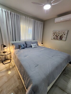 2 Schlafzimmer, Schreibtisch, kostenloses WLAN, Bettwäsche