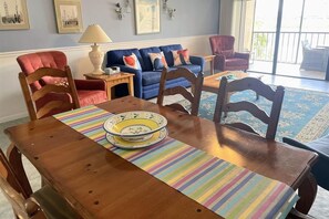 Condo, Multiple Beds (Sea Club #105 - Pelicans Perch) | Living area - Sea Club #105 - Pelicans Perch (Indian Shores)