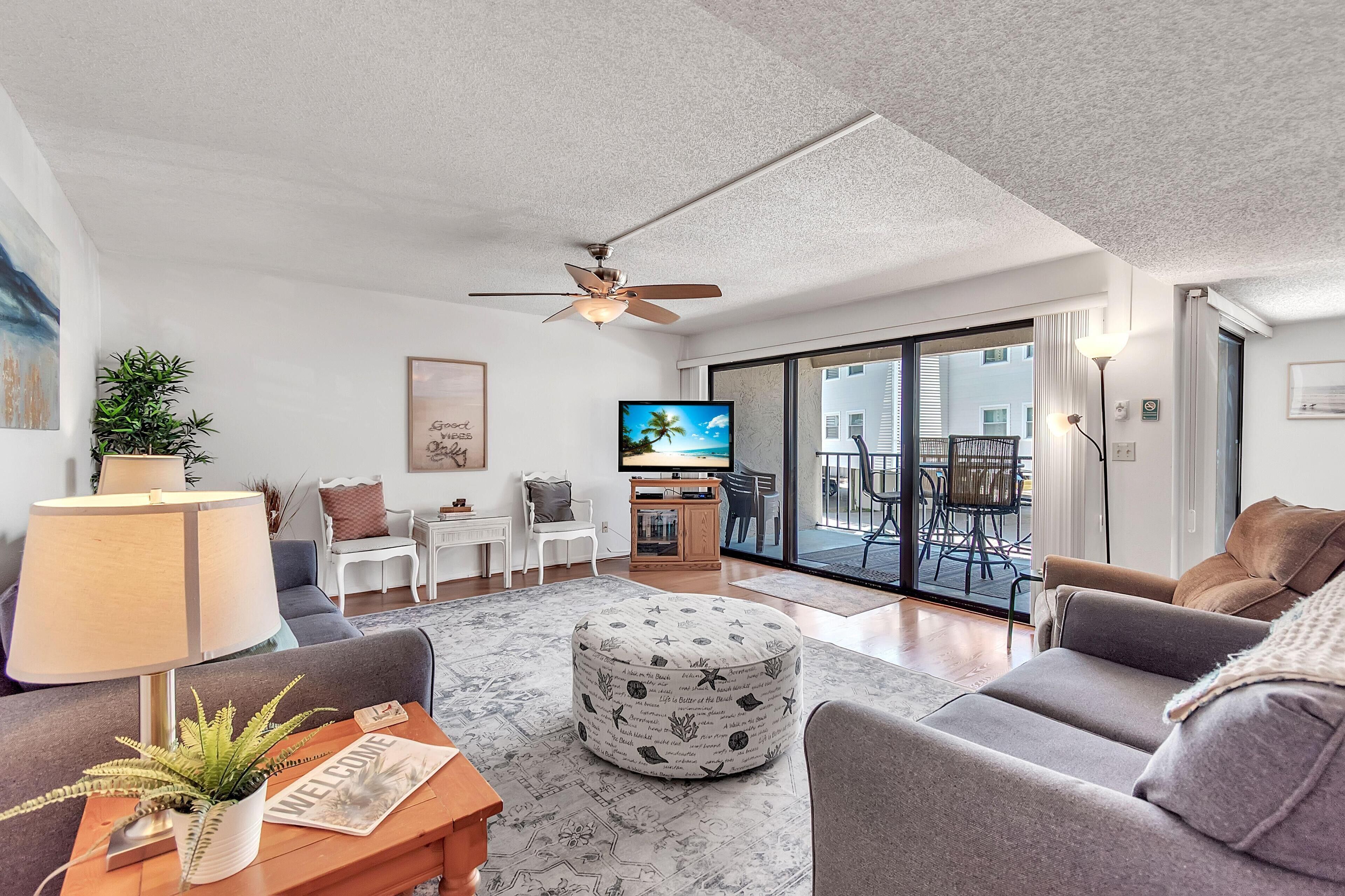 公寓客房, 多張床 (Sea Club #47 - Sea Haven) | 起居區