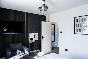 Departamento | 2 habitaciones, tabla de planchar con plancha y wifi gratis 