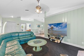 House, Multiple Beds (Evergreen) | Living area - Evergreen (New Smyrna Beach)