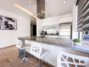 Apartment, Multiple Beds (DCA03 Trendy Condo in Mamita's beach ) | Private kitchen - Dca03 Trendy Condo in Mamita's Beach Area-1/2 Block to 5th (Playa del Carmen)