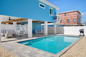 Casa, varias camas (Betty’s Beach House) | Piscina