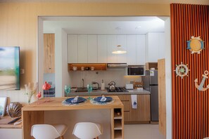 Fridge, microwave, coffee/tea maker, electric kettle - Appart Nautic Piura (Piura)