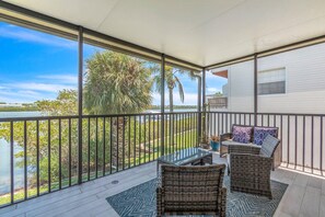 Apartment, 1 King-Bett und Schlafsofa (Sea Club #25 - Dolphin's Watch) | Terrasse/Patio