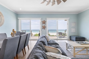 Ferienhaus, Mehrere Betten (Ocean Dream) | Wohnbereich