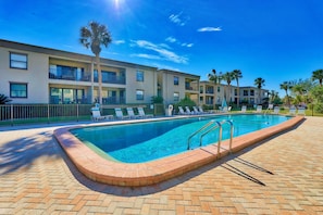 Condo, 1 King Bed (Sea Club #6 - Footprints in the Sand) | Pool | A heated pool - Sea Club #6 - Footprints in the Sand (Indian Shores)