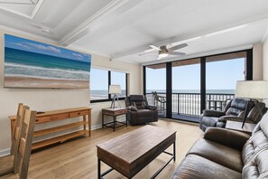 Condo, Multiple Beds (Sunrise 502) | Living area - Sunrise 502 (New Smyrna Beach)