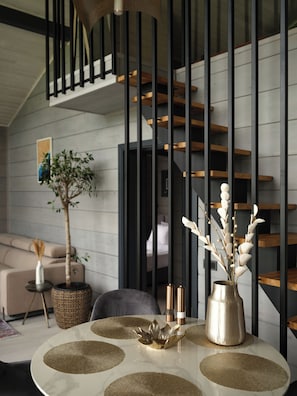 Cabin, Lake View | Living area