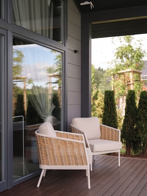 Cabin, Lake View | Terrace/patio