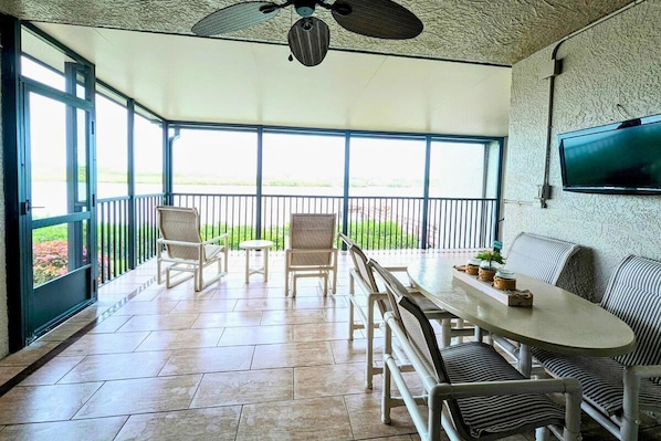 Condo, Multiple Beds (Sea Club #29 - Our Sunrise Nest) | Outdoor dining