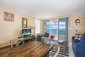 Condo, 1 King Bed with Sofa bed (Estero Beach & Tennis 1004-A) | Living area