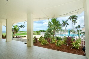 Condo, 1 King Bed with Sofa bed (Estero Beach & Tennis 1004-A) | Terrace/patio