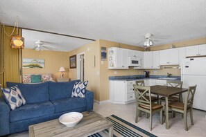 Condo, 1 King Bed with Sofa bed (Estero Beach & Tennis 1004-A) | Living area - Estero Beach & Tennis 1004-a (Fort Myers Beach)
