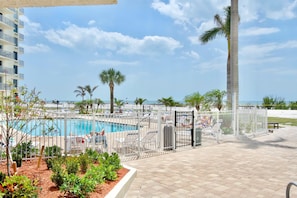 Condo, 1 King Bed with Sofa bed (Estero Beach & Tennis 1004-A) | Pool - Estero Beach & Tennis 1004-a (Fort Myers Beach)