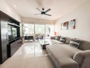 Apartamento, várias camas (Sabbia 2301 - 3bedrooms all-in) | Área de estar