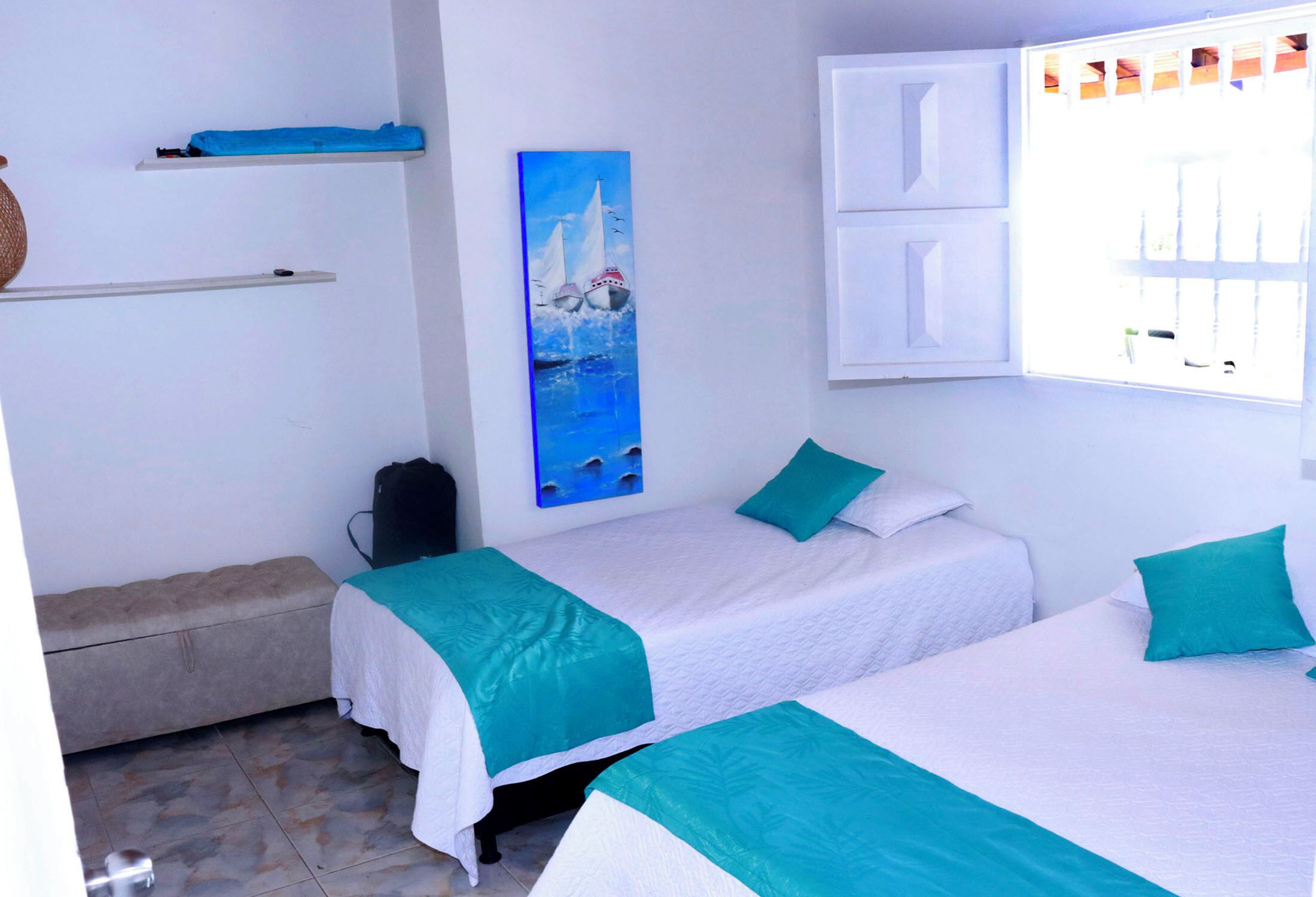 4 habitaciones, cuna de viaje, wifi gratis y ropa de cama 