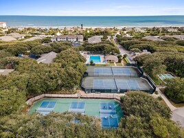 Apartamento, 1 cama de matrimonio grande con sofá cama (Sea Woods 115) | Cancha deportiva