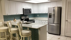 Condo, 2 Queen Beds (Sea Club #404 - Sunrise Vista) | Private kitchen | Oven, toaster - Sea Club #404 - Sunrise Vista (Indian Shores)