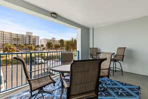 Condo, Multiple Beds (Oceanwalk 2-202) | Outdoor dining - Oceanwalk 2-202 (New Smyrna Beach)