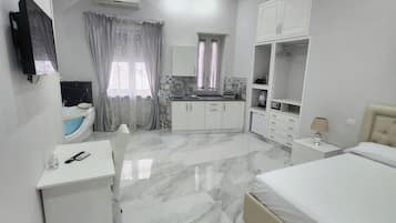 Superior-Suite, Balkon, Stadtblick