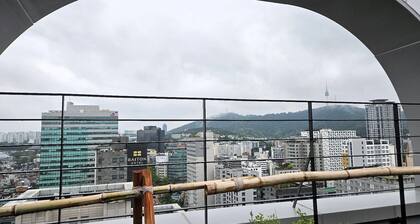 Euljiro, All-built-in Loft Apartment, High City View