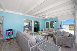 House, Multiple Beds (Sunny Side Up) | Living area - Sunny Side Up (Fort Myers Beach)