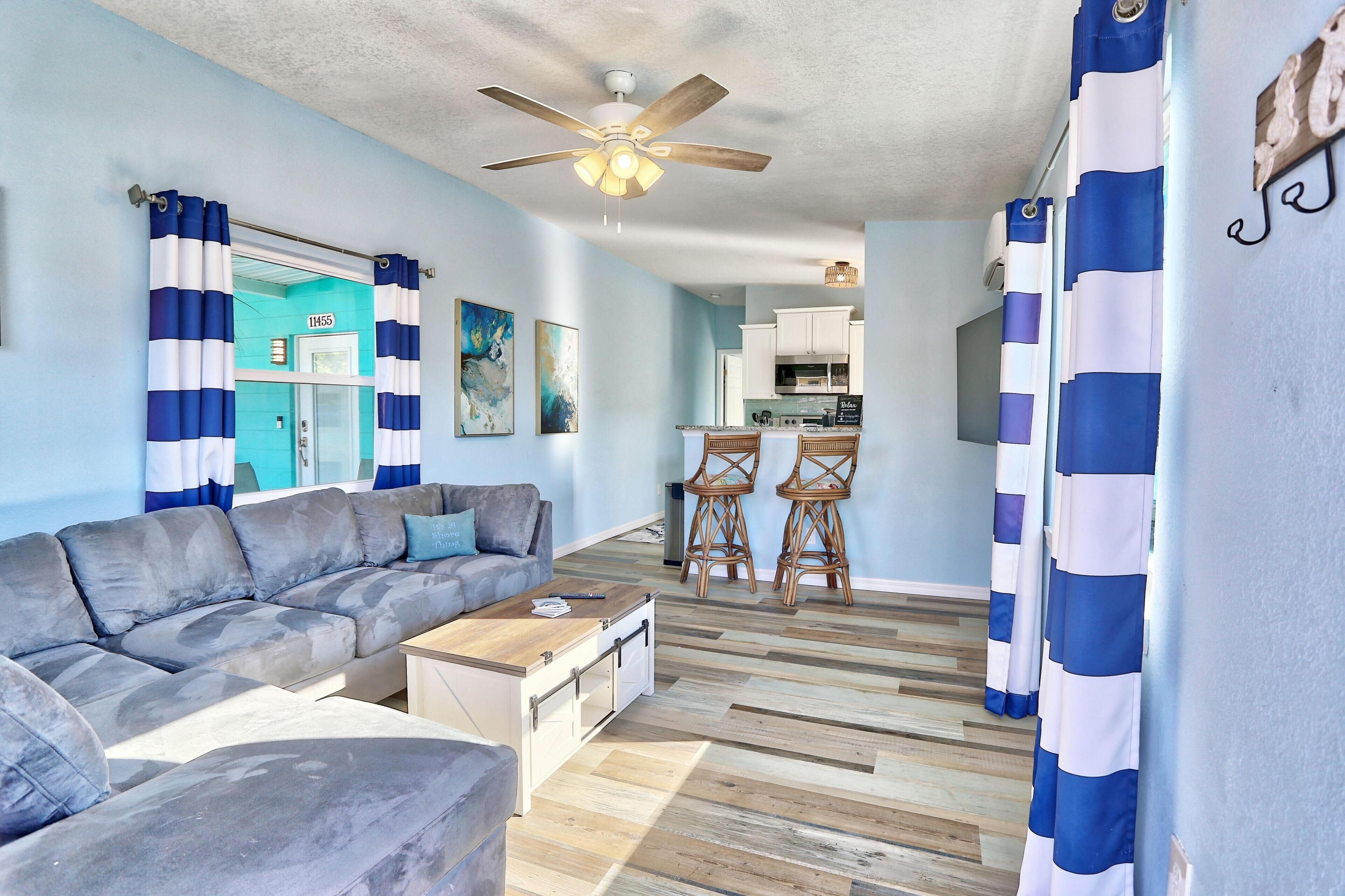 Rumah, 1 Tempat Tidur King (Shore Thing) | Area keluarga