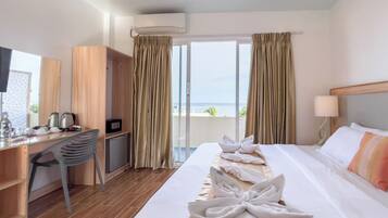 Deluxe-Doppelzimmer, Balkon, Meerblick