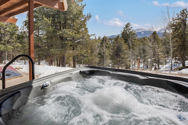 Bain à remous extérieur