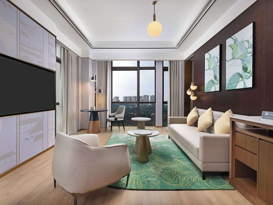 Suite, 1 chambre | Coin séjour