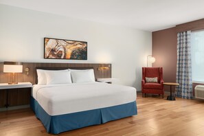 Chambre Deluxe, 1 très grand lit, accessible aux personnes à mobilité réduite (Hearing) | Fer et planche à repasser, Wi-Fi gratuit
