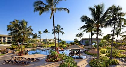 Luxurious hotel suite in lush, charming Princeville