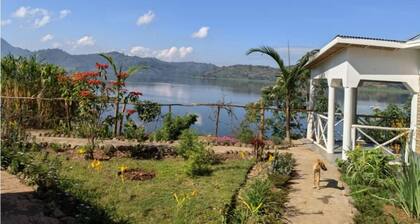 We are located in Rwanda near lake Ruhondo in Twin lake region and volcano view