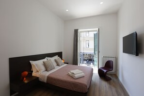 2 bedrooms, iron/ironing board, free WiFi, bed sheets - Devalù Politeama elegante appartamento al centro (palermo)