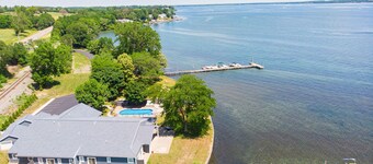 Three Bedroom South Condo at our Lakefront Paradise.  Pool, Hot Tub, Kayaks and more.  (Sleeps 6 Adults)