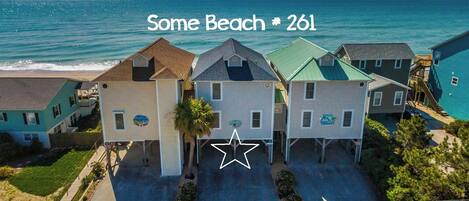 Fassade der Unterkunft