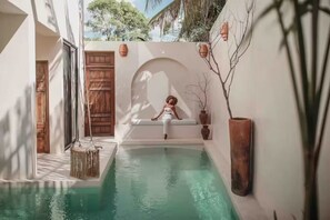 Pool - Villa Aura → Swim-up rooms, Private Pool & Rooftop (Tulum)