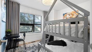 5 habitaciones, escritorio, tabla de planchar con plancha y wifi gratis